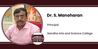 Nandha Arts and Science College, Principal: Dr. S. Manoharan Interview